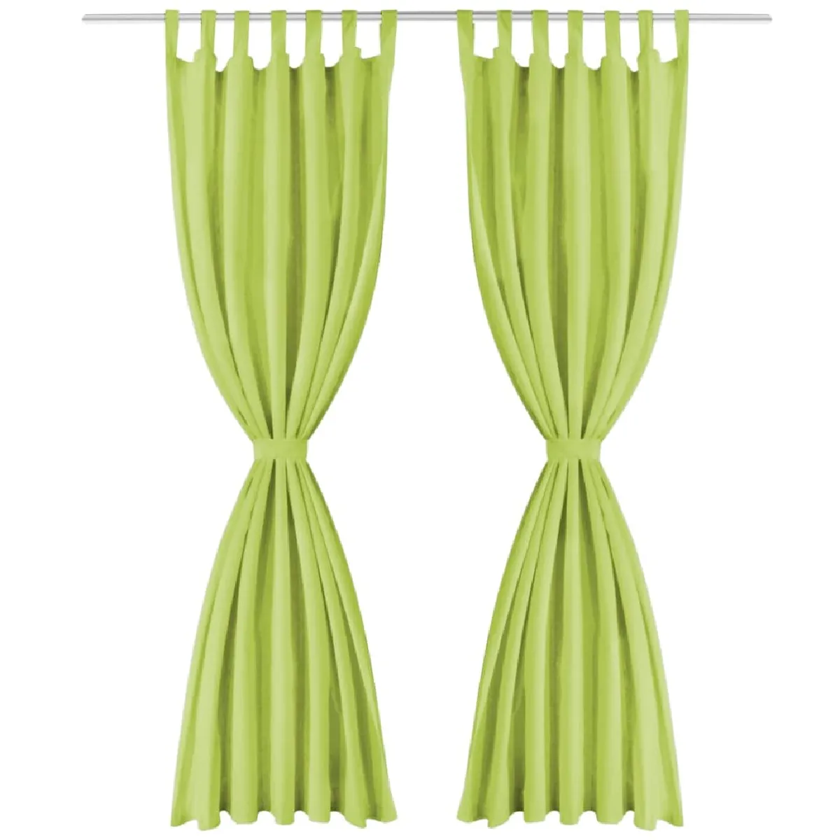 Vidaxl Rideau Occultant avec Boucles 140 x 245 cm