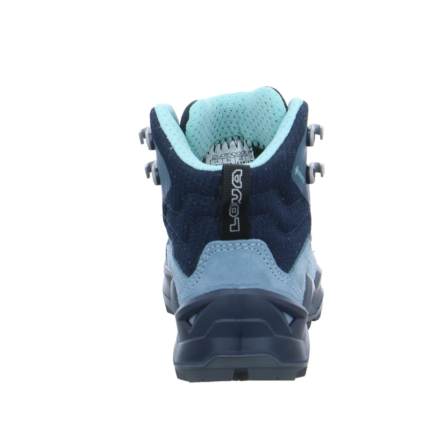 LOWA Kinder-Wanderschuhe Blau Leder