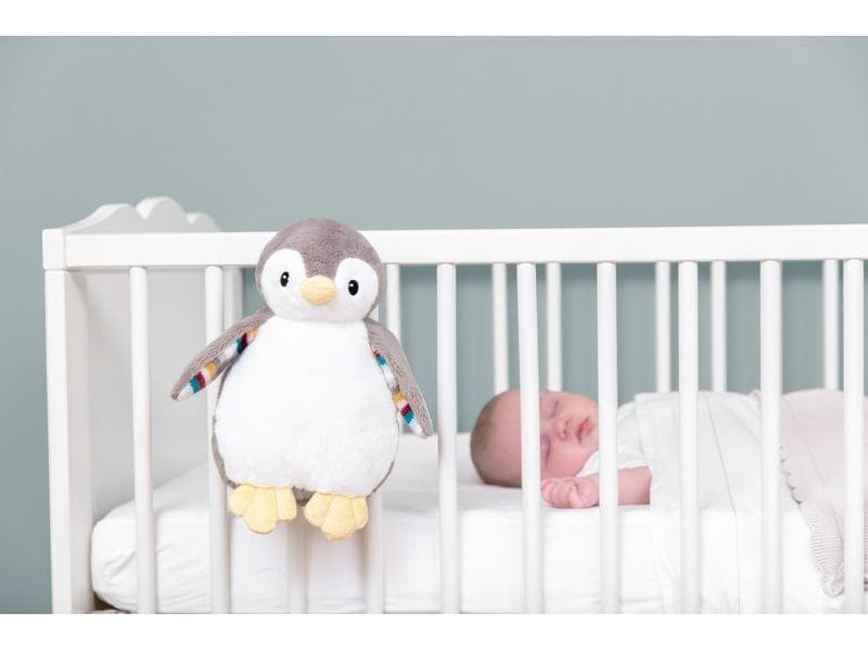 ZaZu Einschlafhilfe Phoebe Pinguin Babyschlafhilfe mit Sprachaufnahme und Nachtlicht