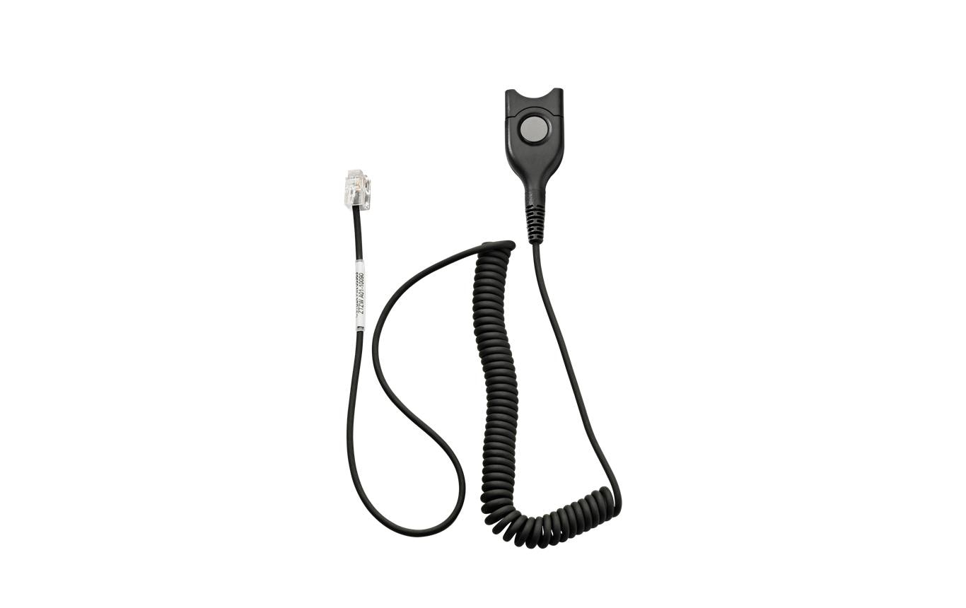 Anschlusskabel CSTD 08 RJ-9 - QD 1 mHeadset-Anschlusskabel