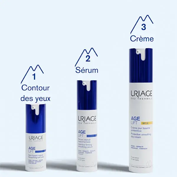 Creme de dia protetor suavizante Uriage Age Lift FPS 30 antirrugas 40ml