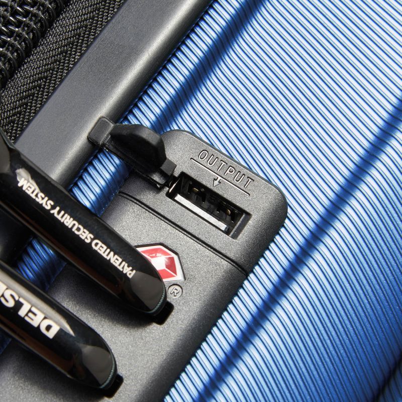 Valise cabine rigide Shadow 5.0 Slim 55 cm Bleu