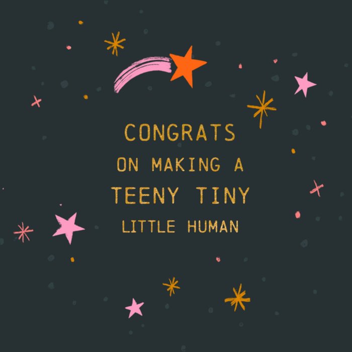 Greetz | Geboortekaart | teeny tiny human