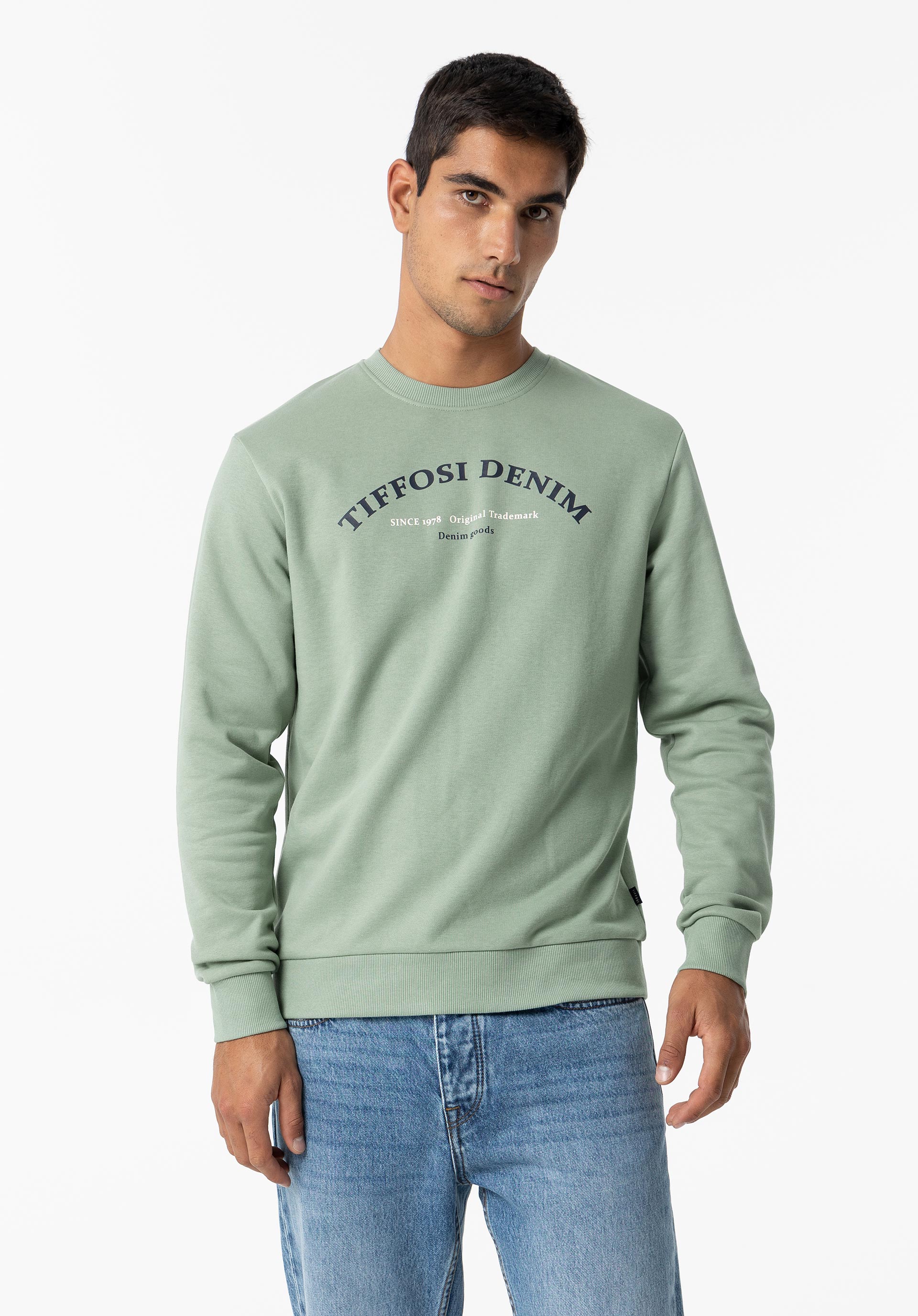 Sweatshirt com Estampado Frontal