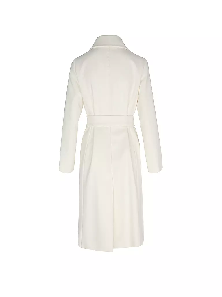 MAX MARA STUDIO Wollmantel BCOLLAG weiss