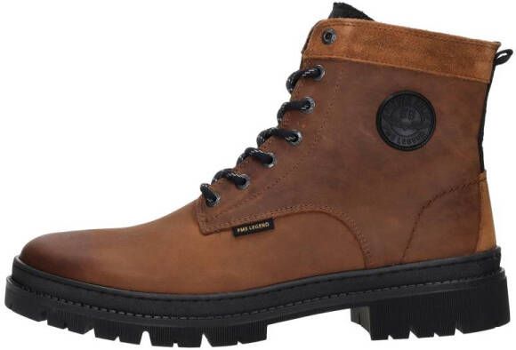 PME Legend Lexingter Veterboots Laarzen Met Veters Heren Cognac