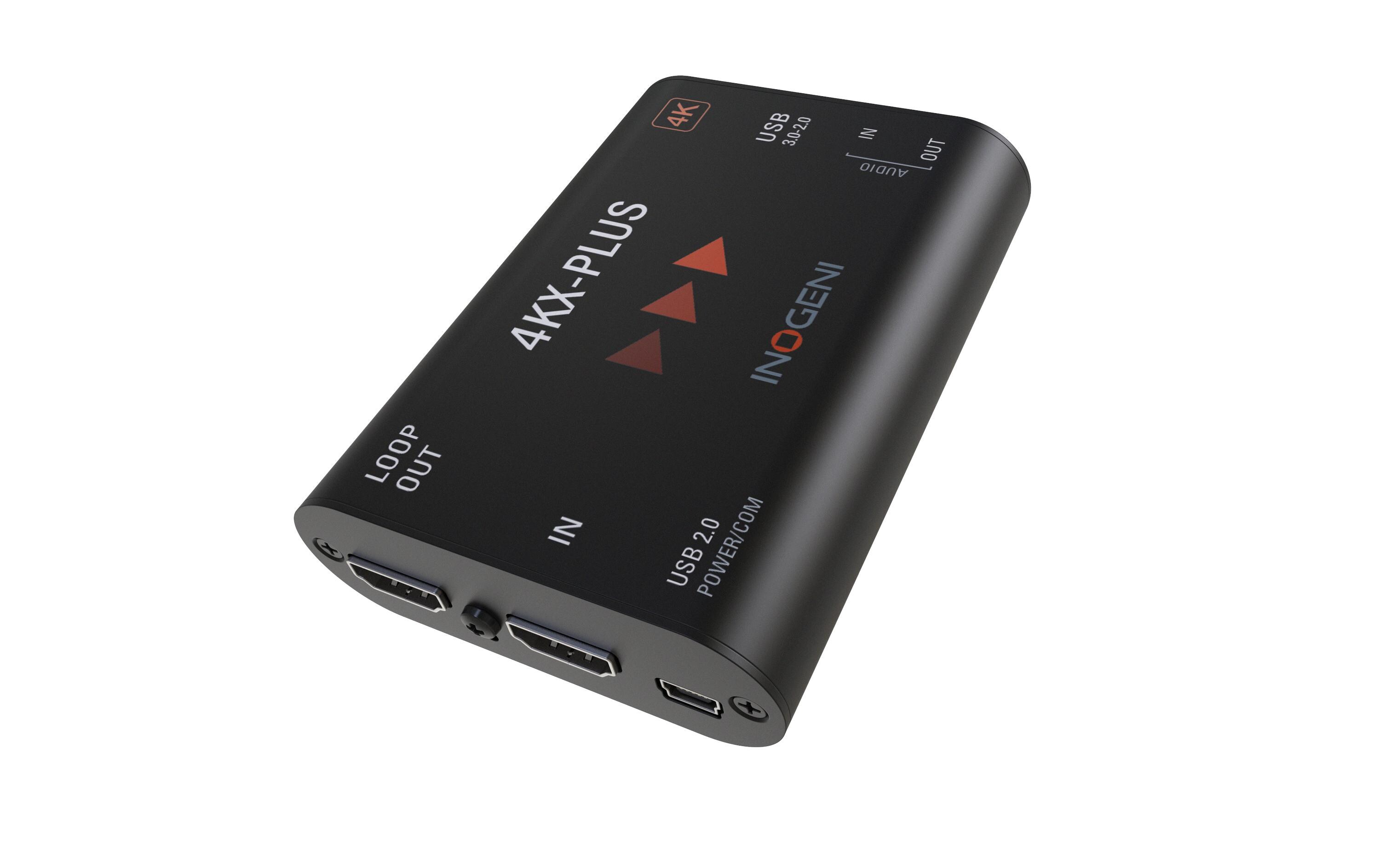 Konverter 4KX-Plus HDMI – USB 3.0<br>HDMI auf USB 3.0 Konverter mit HDMI-Loop-Ausgang für BYOM-Anwendungen – Cisco Webex-kompatibel