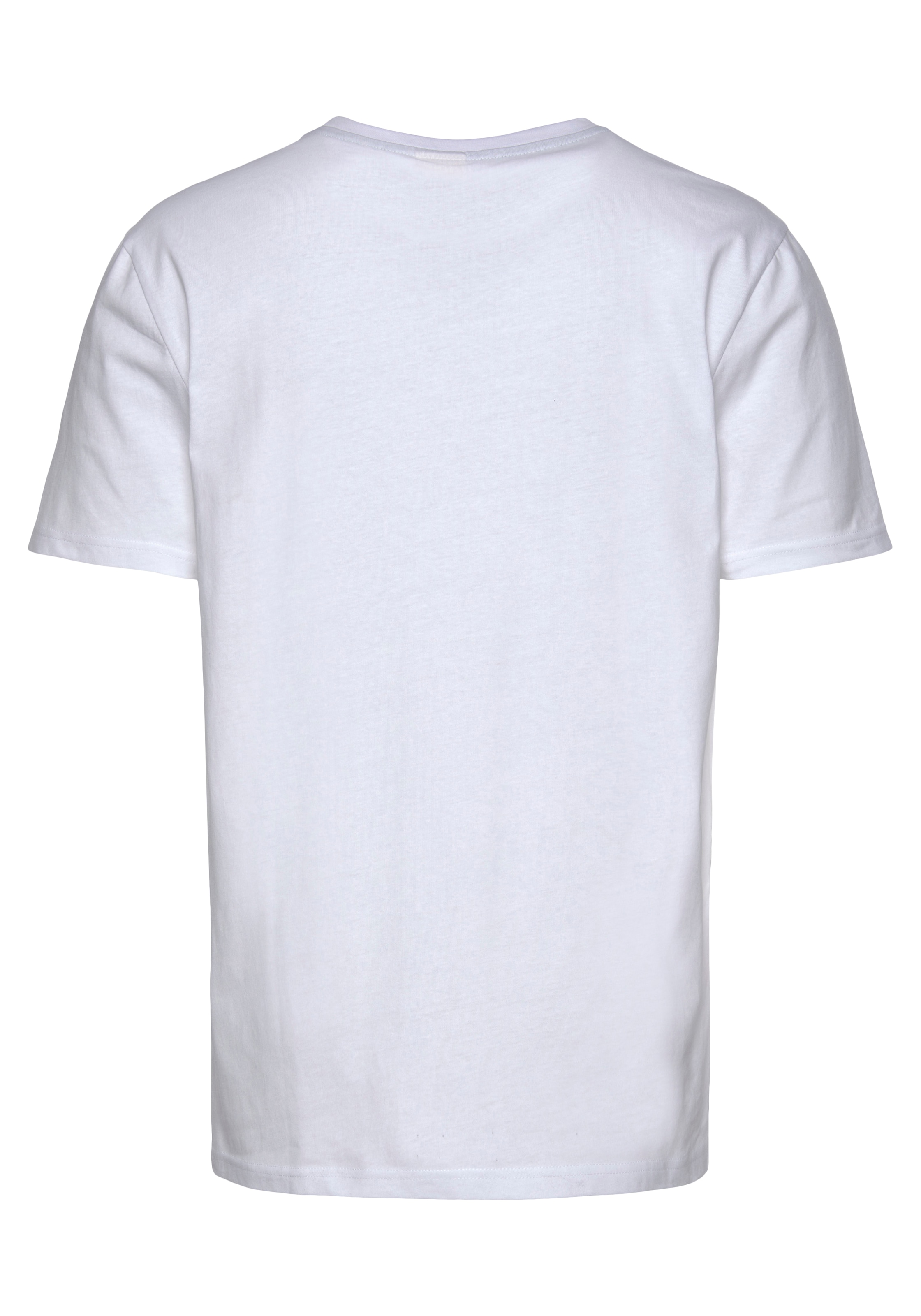 Ocean Sportswear T-Shirt , kurzärmelig,  schmal geschnitten,  mit Logodruck,  aus Single Jersey