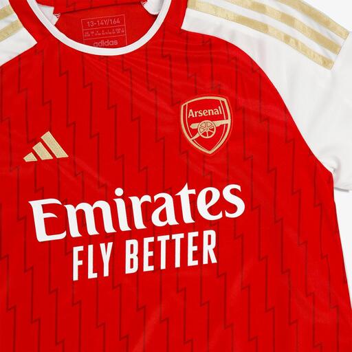 Camisa do Arsenal para o time principal, temporada 23/24
