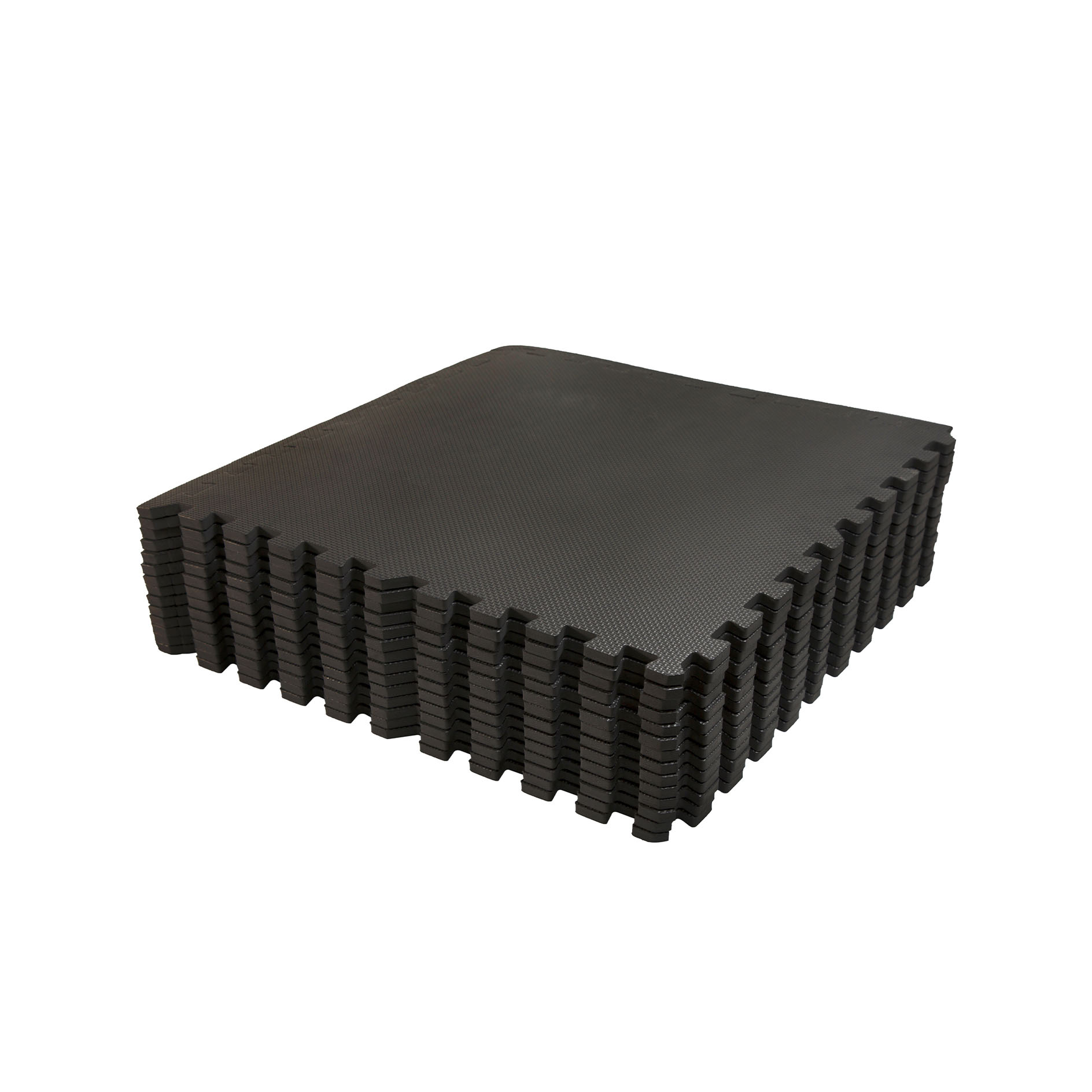 Bodenschutzmatte 12er Set schwarz