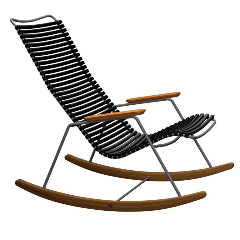 Houe Click schommelstoel Black