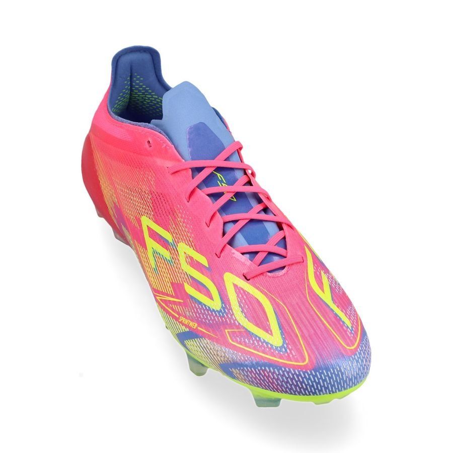 adidas F50 Elite FG Mystic Victory - Lucid Pink/Lucid Lemon/Blue Fusion
