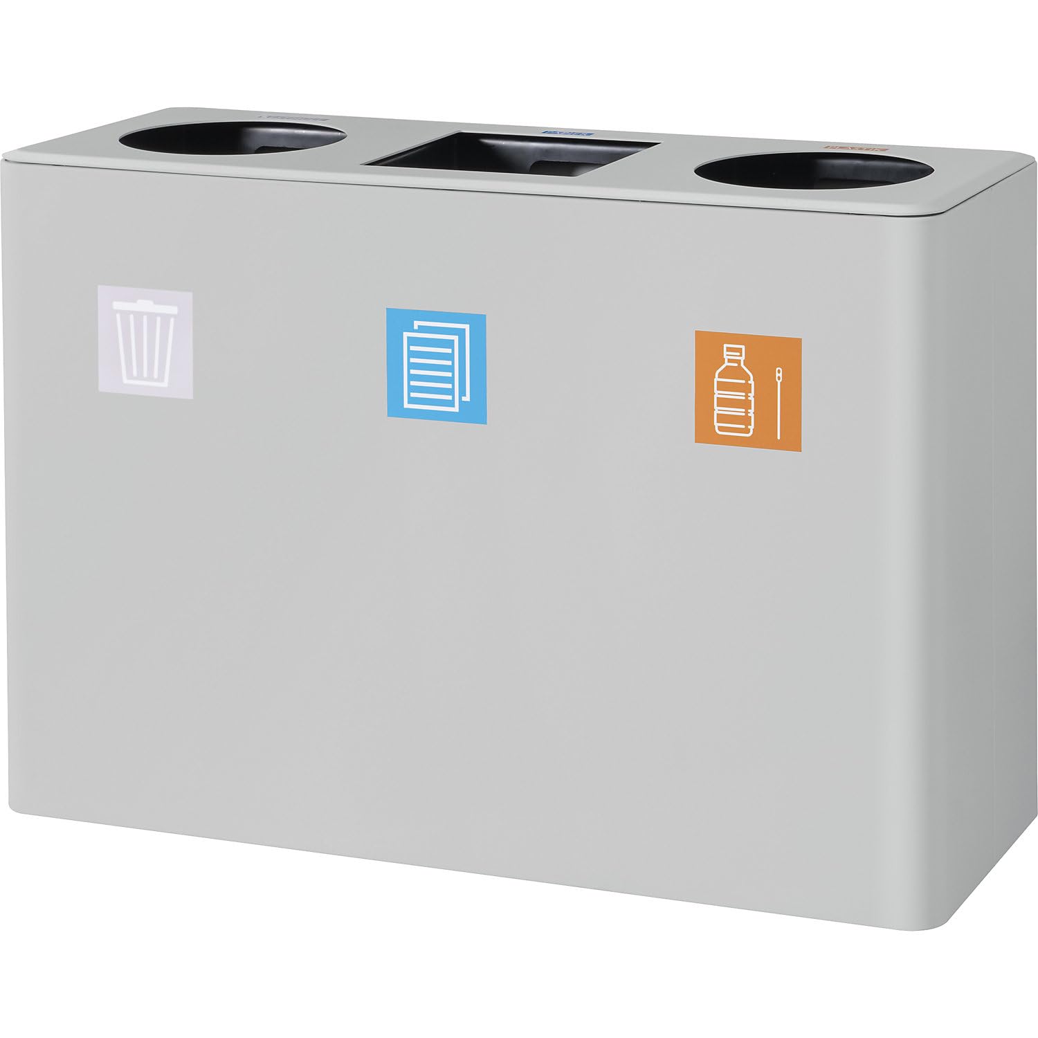 kaiserkraft | Wertstoffsammler | Volumen 3 x 30 l | mit Inneneimern