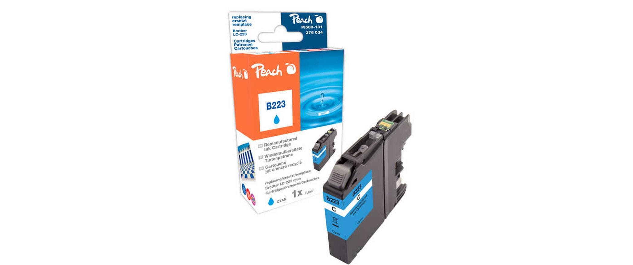 Tinte Brother LC-223 CyanTintenpatrone, Cyan