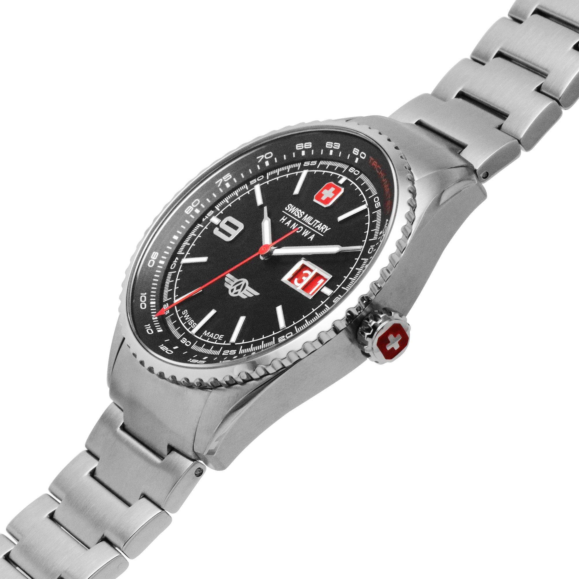 Swiss Military Hanowa Afterburn Stainless Steel Sports Analogue Quartz Watch