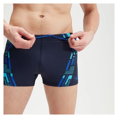 Maillot de bain Speedo Eco Tech Print Aquashort Bleu marine / Bleu