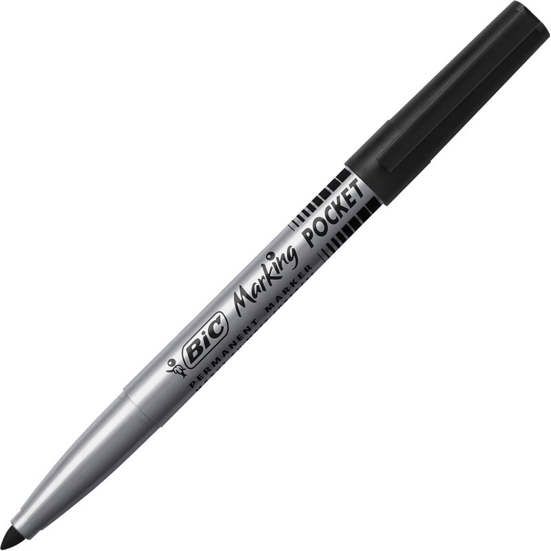 Marqueur permanent Bic Marking Pocket pointe ogive 4,2 mm