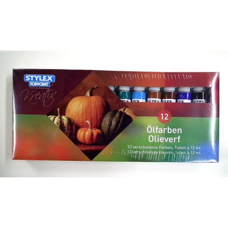Toppoint 28652 - 12 Ölfarben à 12 ml