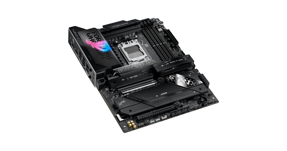 ASUSROG STRIX X870E-E GAMING WIFI socket AM5 moederbord  (5 Gb-LAN, Wi-Fi 7, BT, Sound, ATX, Tweedekans)