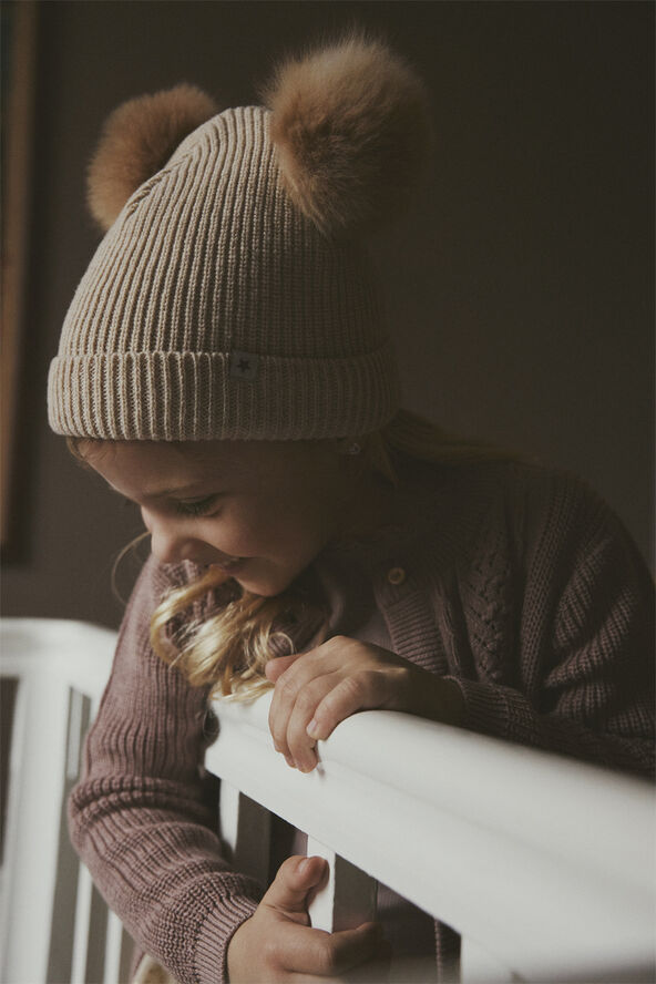 Huttelihut Cardigan Knit Fawn