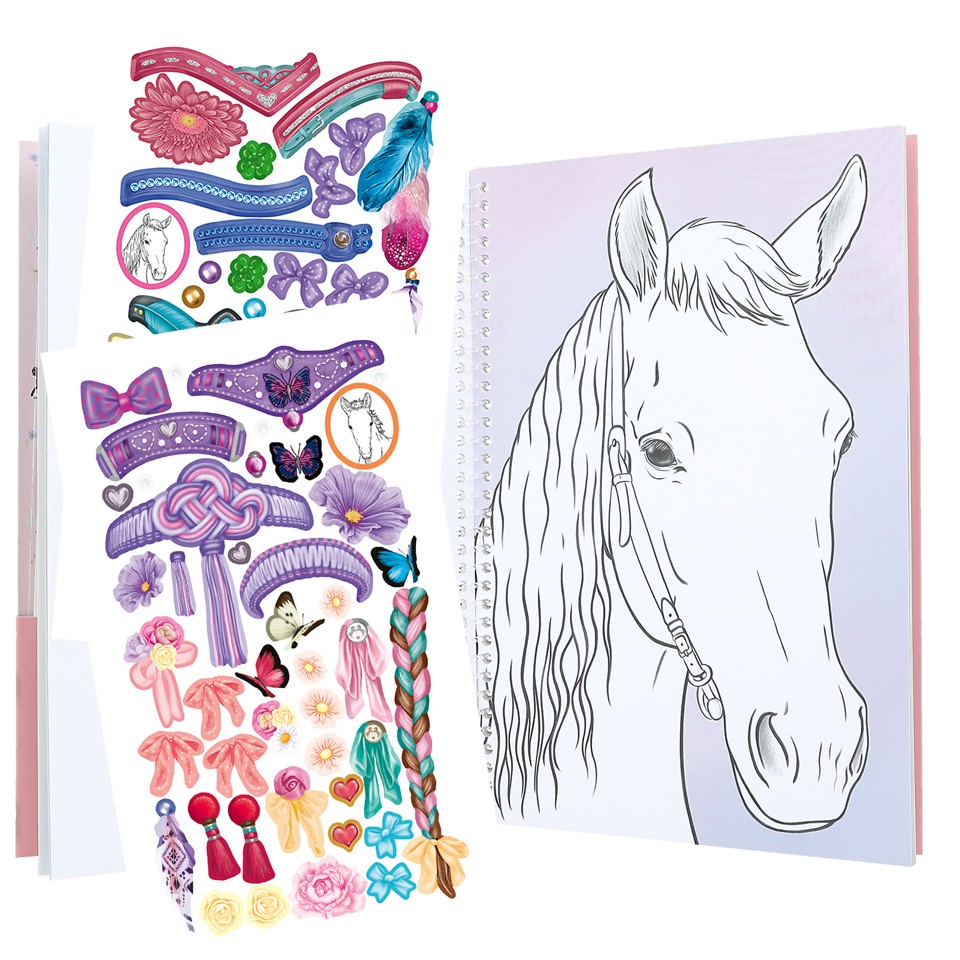 Miss Melody - malebog m/stickers ( 0412964 )