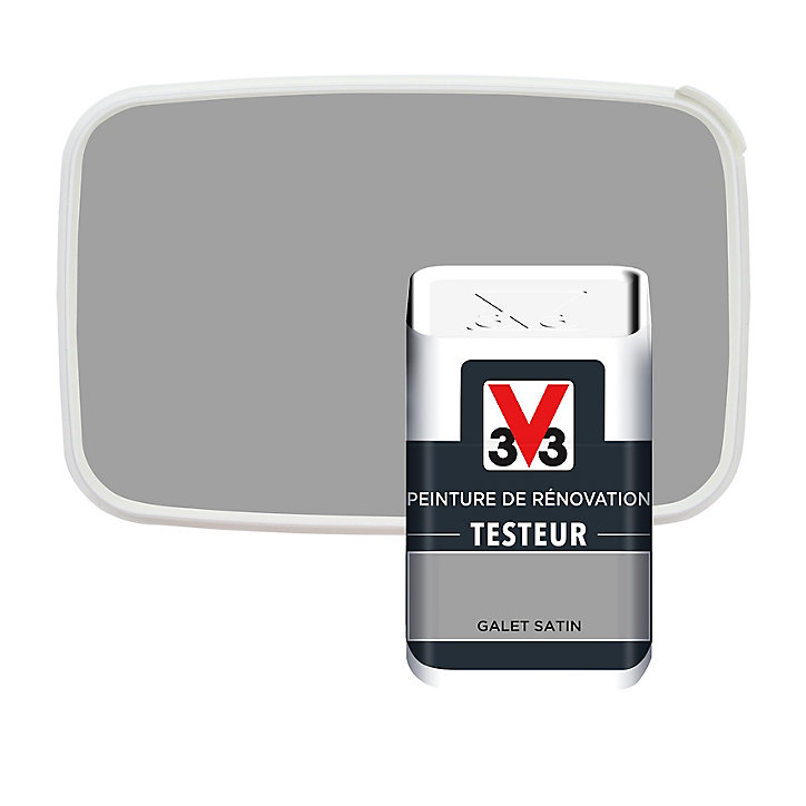 Testeur peinture de rénovation V33 galet satin 50ml