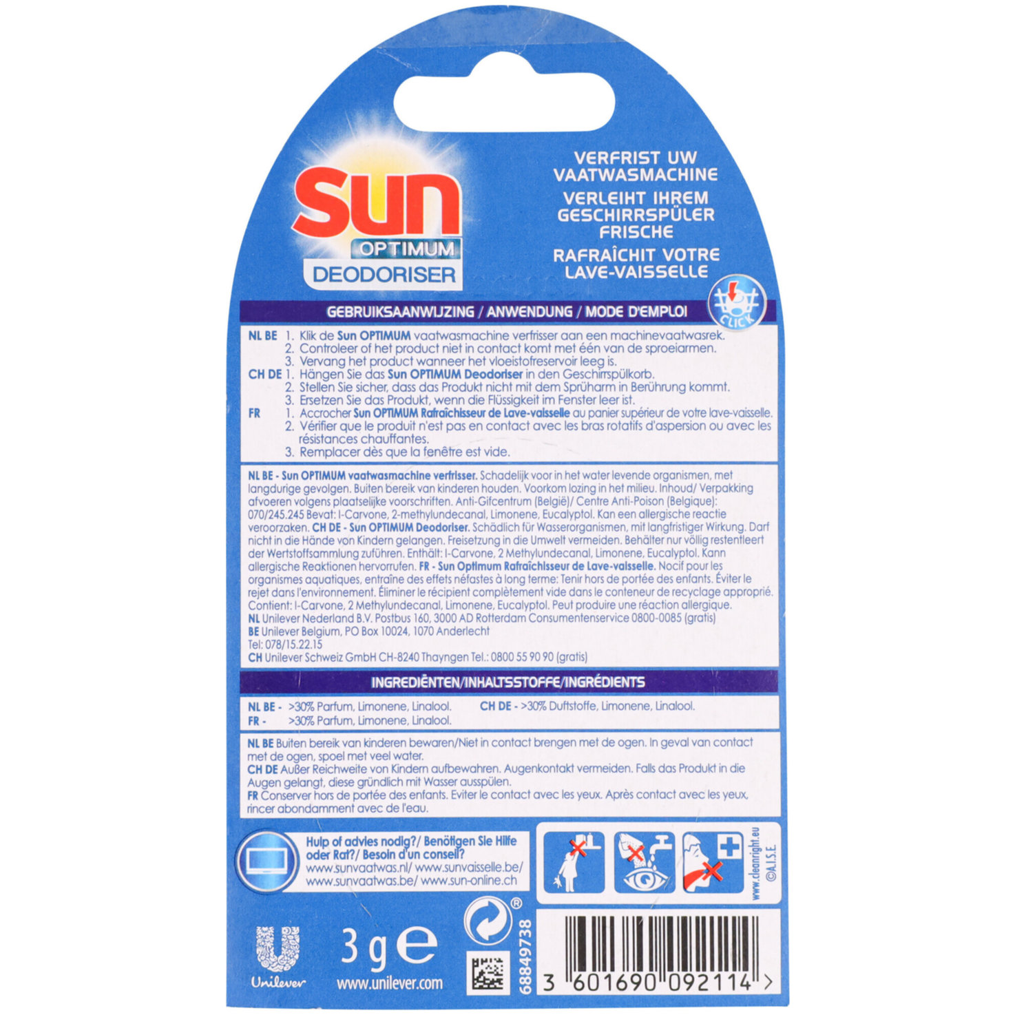 Sun Spülmaschinen Deo