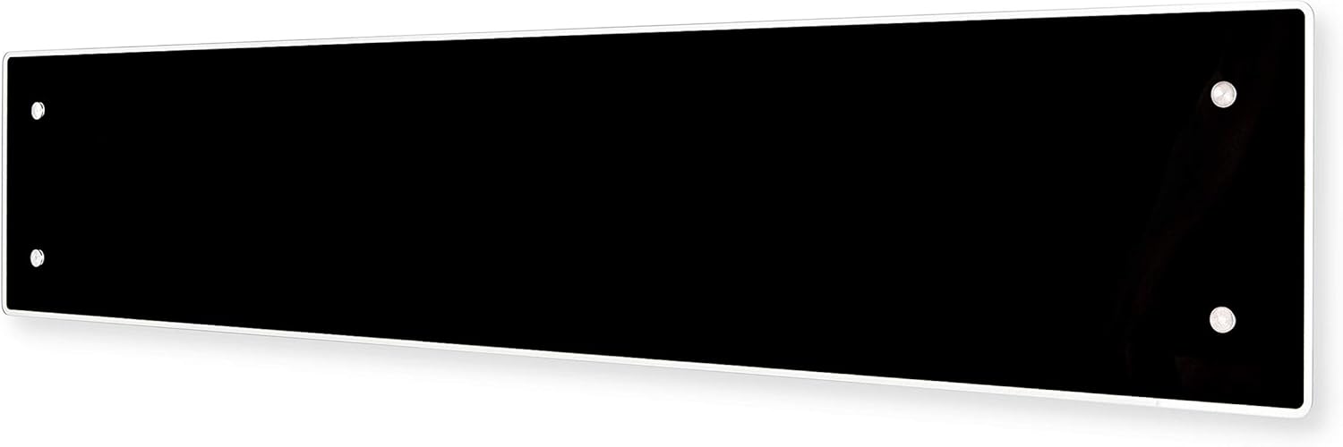 Adax Clea L - Elektroheizkörper - Schwarz, 800W | Heizkörper Elektrisch | Elektroheizung Wandmontage | Wandkonvektor - 220mm | Frostschutz, Wochenmodus, Thermostat, LED | Heizung Elektrisch