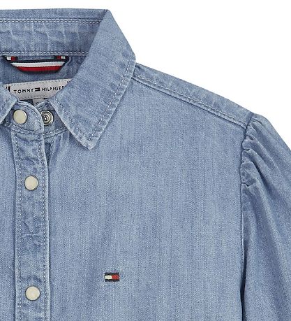 Tommy Hilfiger Hemd - Light Blue Tuch