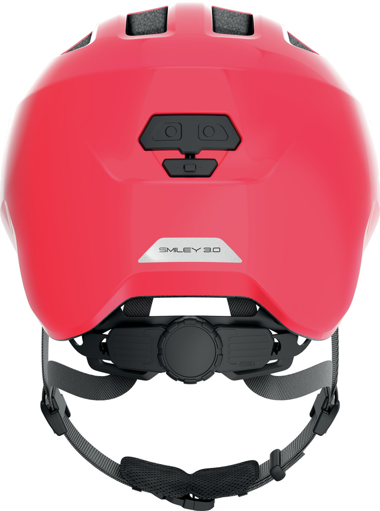 Abus Smiley 3.0 Cykelhjelm til Børn Shiny Red