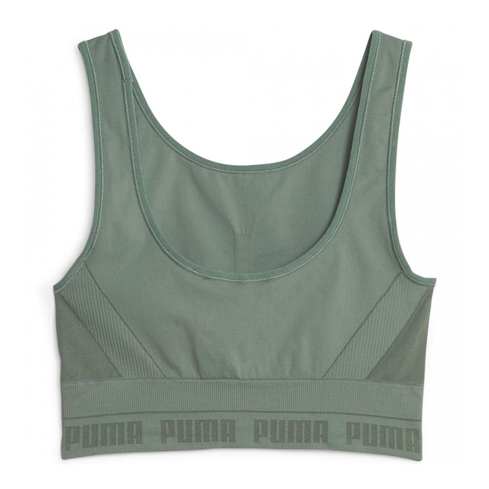 Puma EVOKNIT - Crop top Femme eucalyptus
