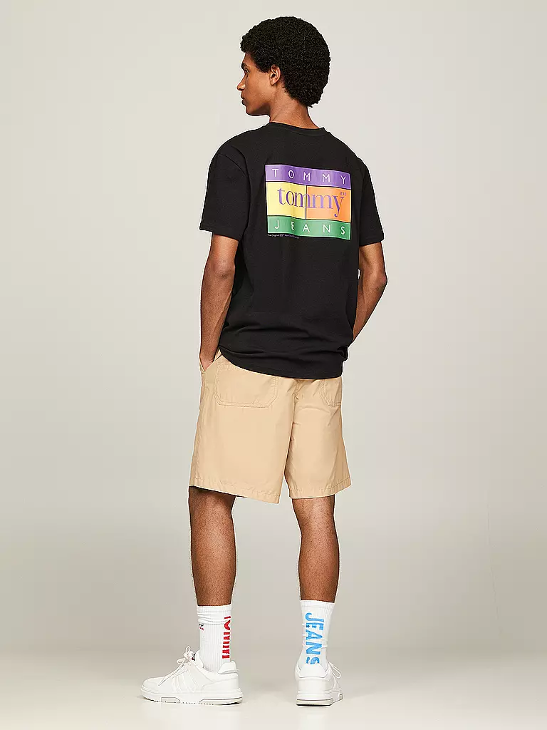 TOMMY JEANS T-Shirt schwarz
