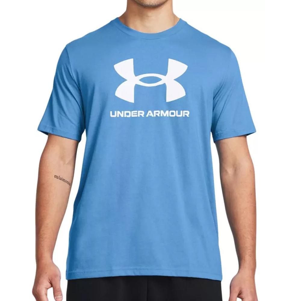 Under Armour T-shirt Bleu Homme Under Armour Sportstyle