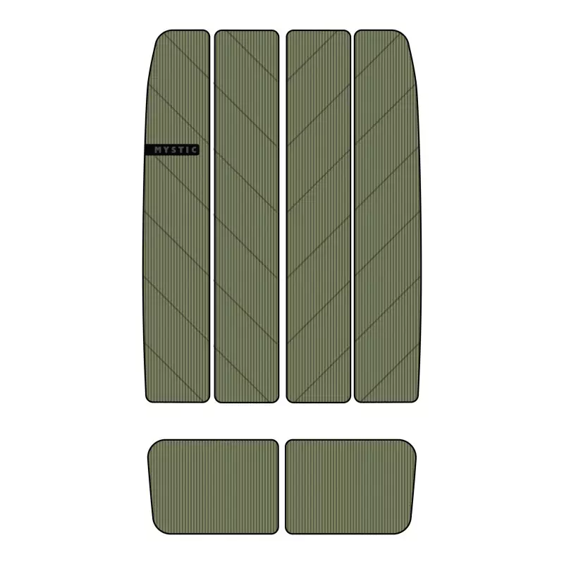 Pad surf MYSTIC Ambush Mid + Front Deckpad Army