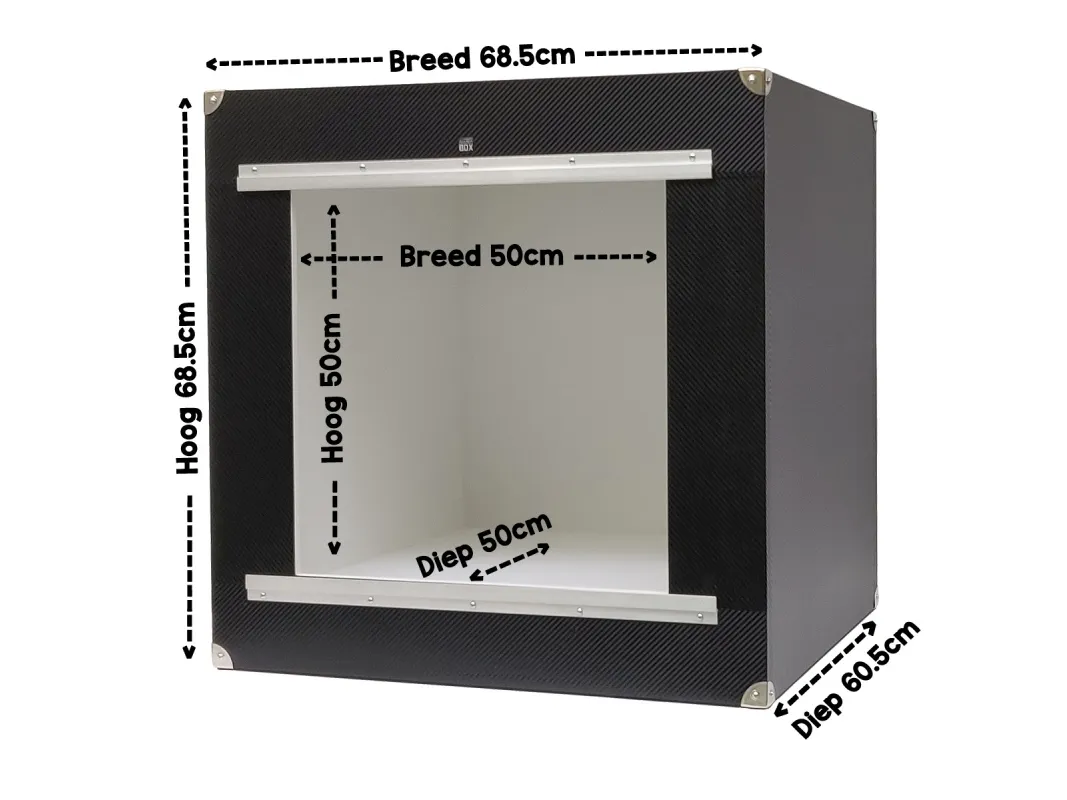 MagicBOX Square - Foto lyskasse - mini fotostudio til professionelle fotografering