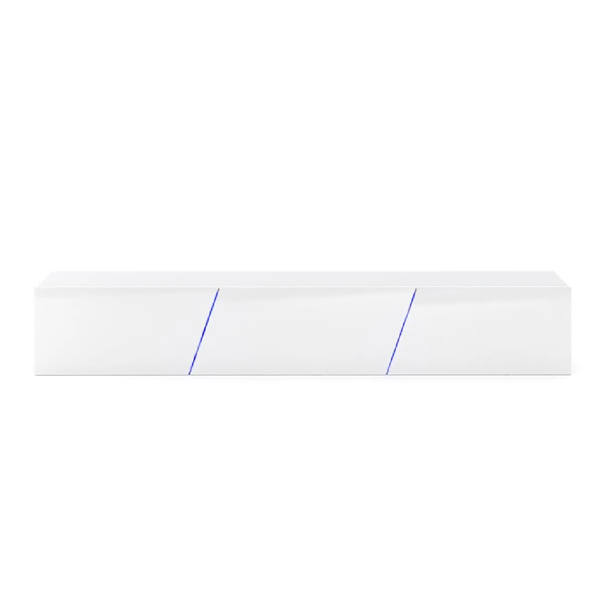 VIVALDI Meuble TV SLANT 2 240 cm Blanc