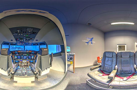 Flugsimulator B737 in Schweinfurt als Geschenk