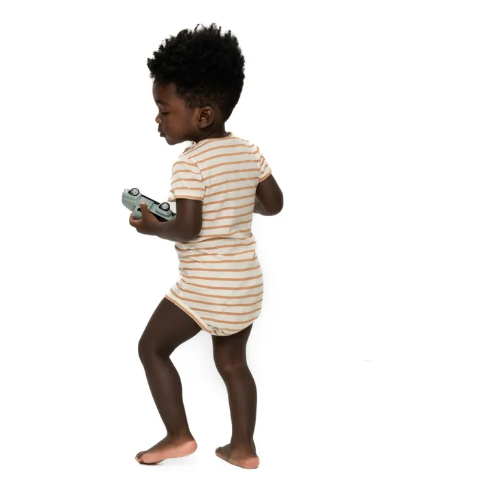 Minimalisma Body Rayé Coton Bio Lassi | Beige