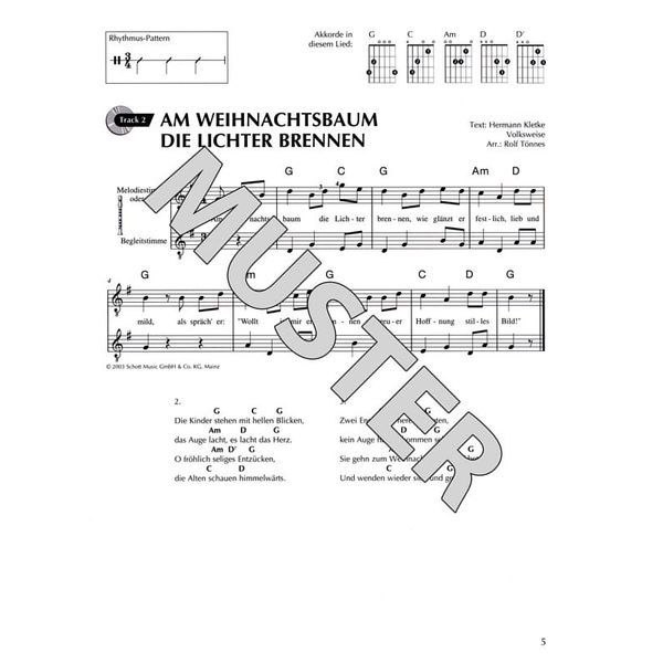 Schott Weihnachtslieder
