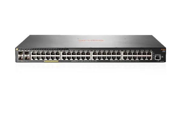 [OUTLET] - HPE Aruba 2540 48G PoE  4SFP  - Switch - Administreret - 48 x 10/100/1000 (PoE )   4 x 10 Gigabit Ethernet / 1 Gigabit Ethernet SFP  - desktop, monterbar på stativ, væg-monterbar - PoE  (370 W)