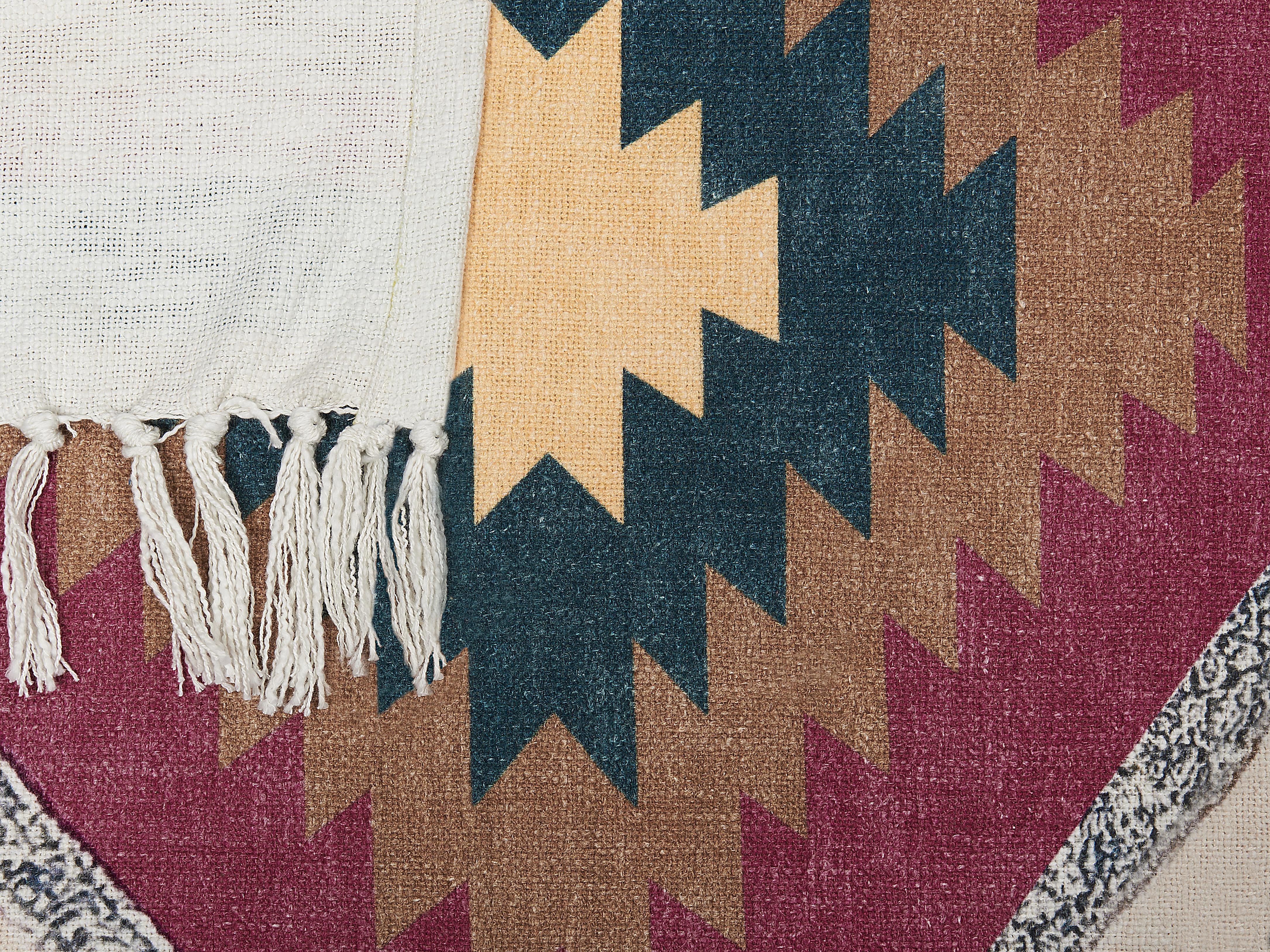 Plaid NAGAON Katoen 130 x 180 cm Meerkleurig