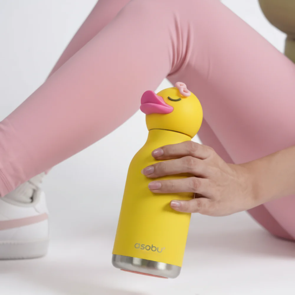 Asobu Asobu Rvs drinkfles Bestie Ducky - 460 ml
