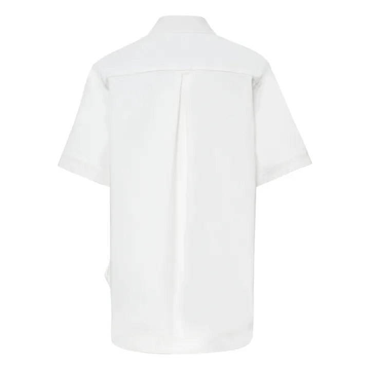 Margaux Lonnberg Chemise Folk Denim | Blanc
