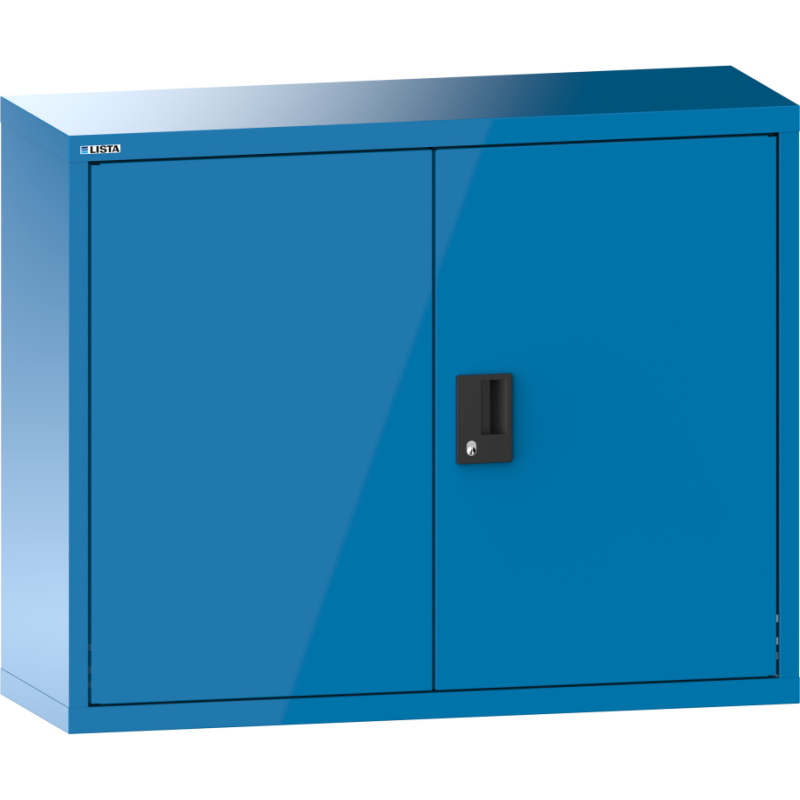 Armoire suspendue à portes pleines Lista - H 80 x L 100 x P 35 cm