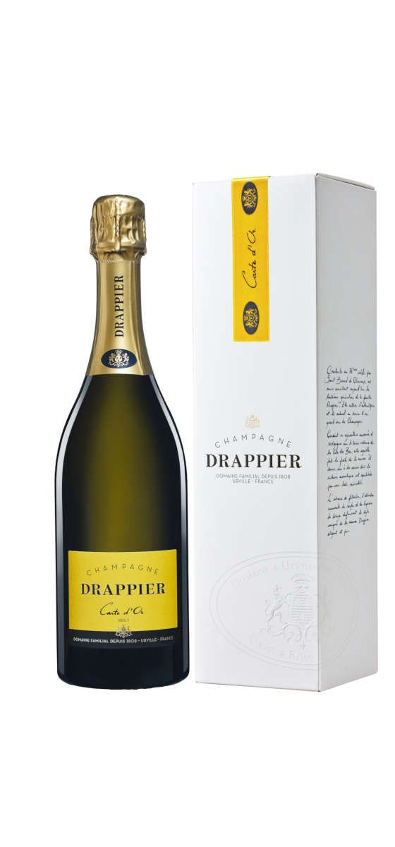 Champagne Drappier - Brut Carte d'Or et étui