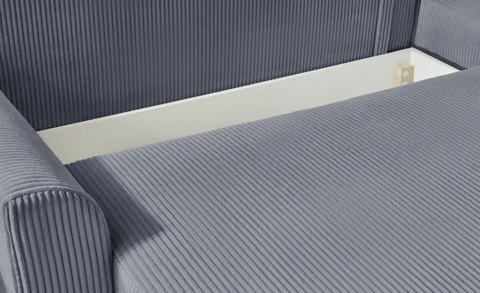 Ecksofa Malyn Anthrazit rechts