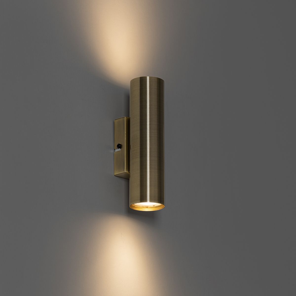 Moderne wandlamp brons 2-lichts - Jeana