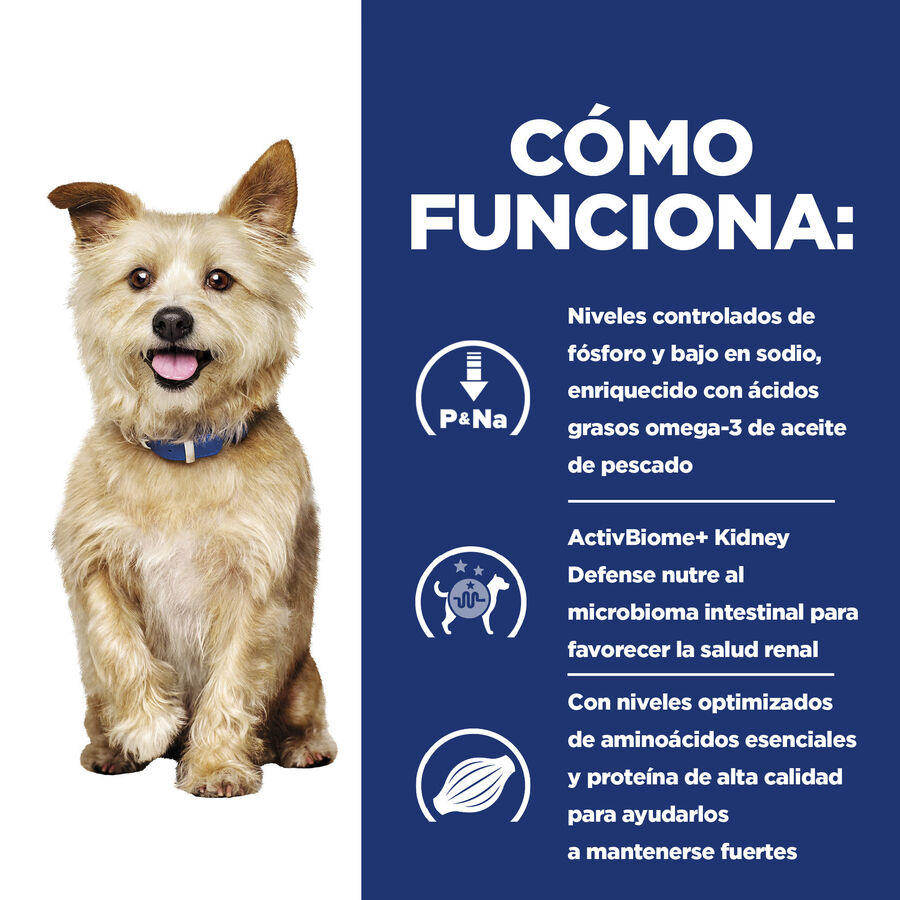 Hill's Prescription Diet Kidney Care k/d Ensopado de Frango e Vegetais em Lata para Cães
