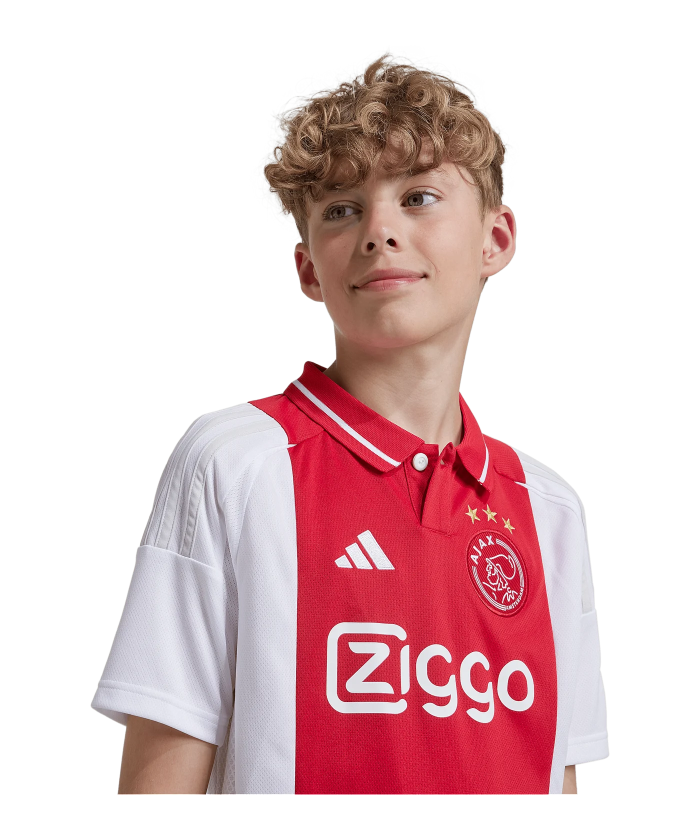 adidas Ajax Amsterdam Trikot Home 2024/2025 Kids Weiss