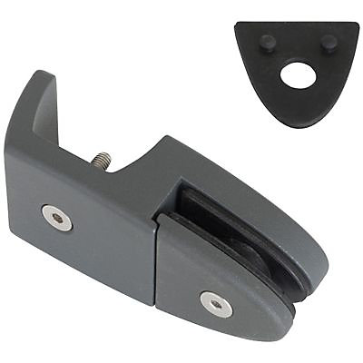 Pince simple D/G pour panneau black métal